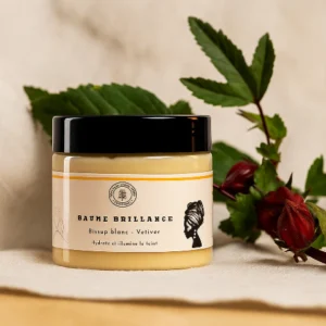 Baume brillance au Bissap blanc & Gongoli